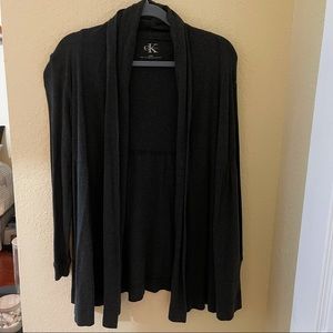 Dark grey Calvin Klein cardigan